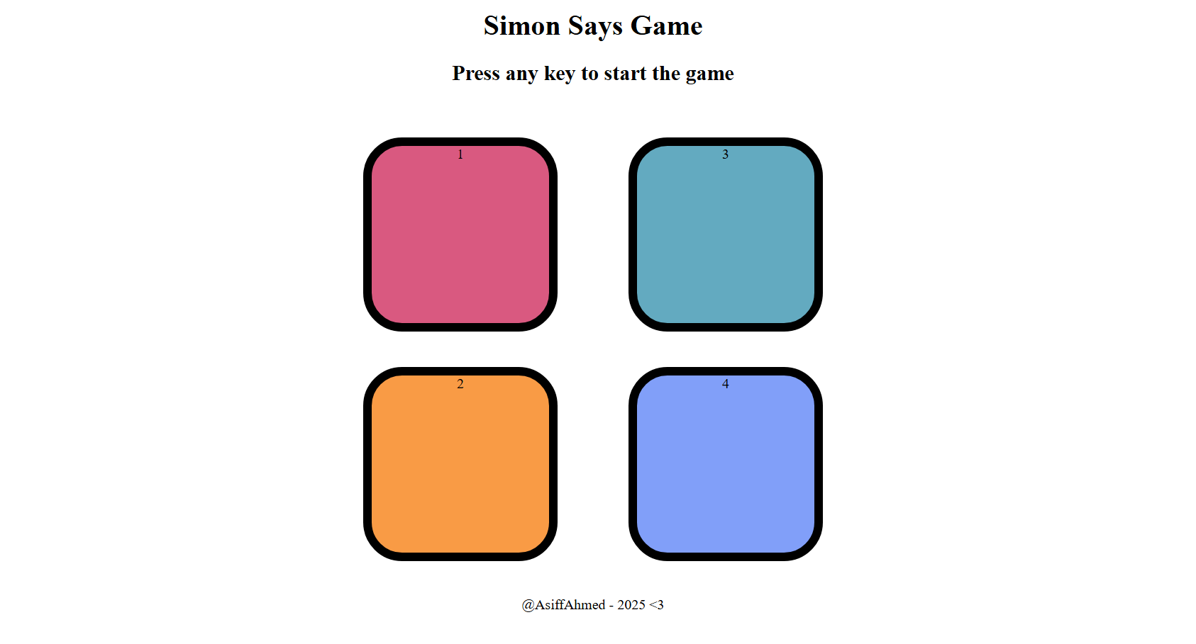 Simon Says Game thumbnail